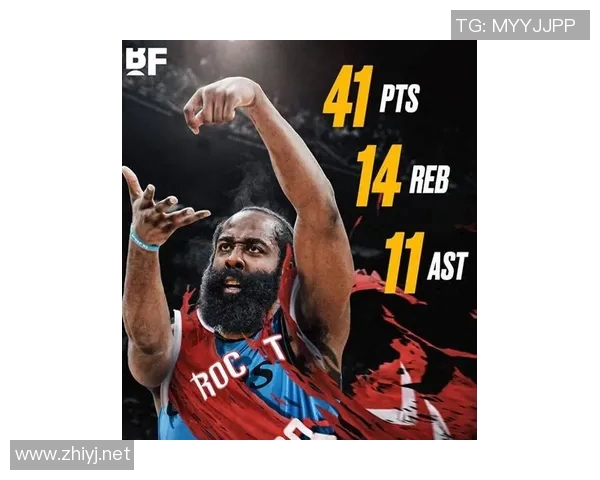 历史第2！哈登超越老詹，3分3连中爆砍2566，无奈快船19分惨败